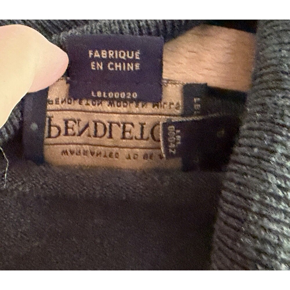 Pendleton 100% Merino Wool Turtleneck Sweater Green Women's Sz Small Classic - Picture 3 of 10